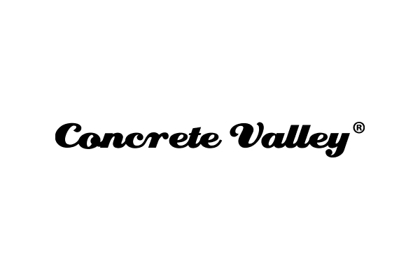 Logo Concrete valley zwart