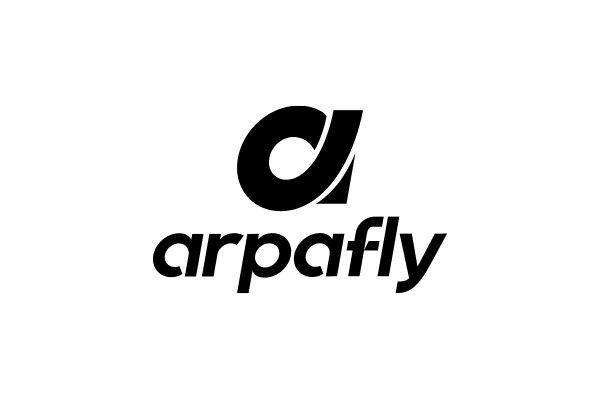 Logo Arpafly zwart